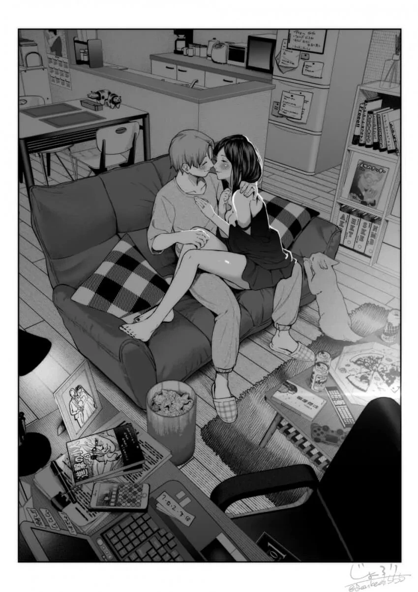 소꿉친구 ㅇㅅ시키는 만화 - 이미지 3