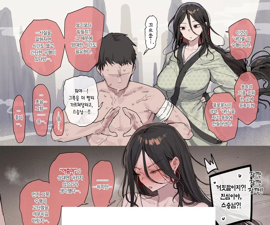 내단술을 가르쳐주는 스승님.manhwa
