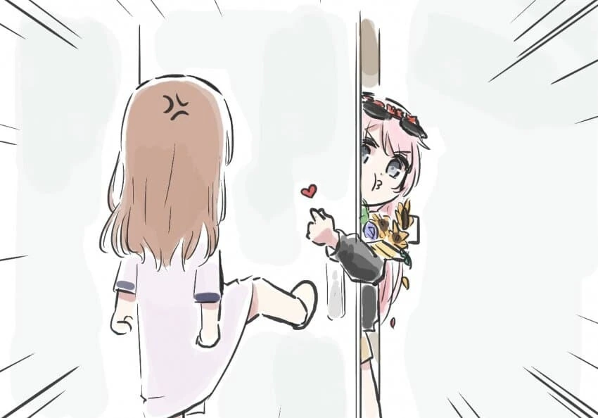 뱅드림)아논소요 케이크 먹여주는 만화(+뒷이야기) - 이미지 6