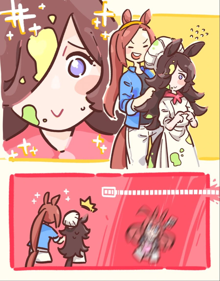 말딸) 건전지 먹는 부르봉.manga - 이미지 3