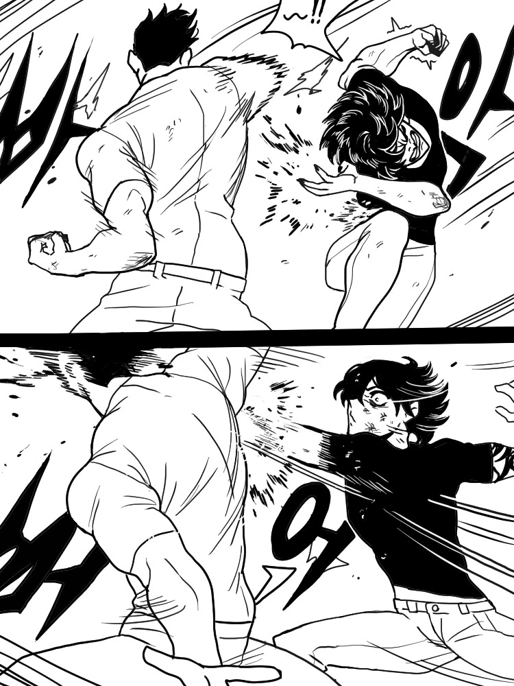 (호모) 싸움에 패배하여 형님으로 모시는 Manhwa
