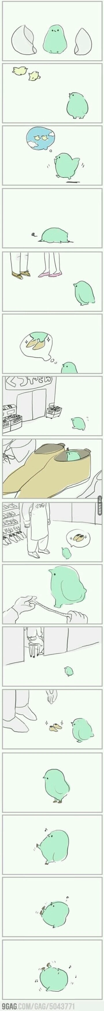 아기새 신발 사러가는 만화.MANHWA