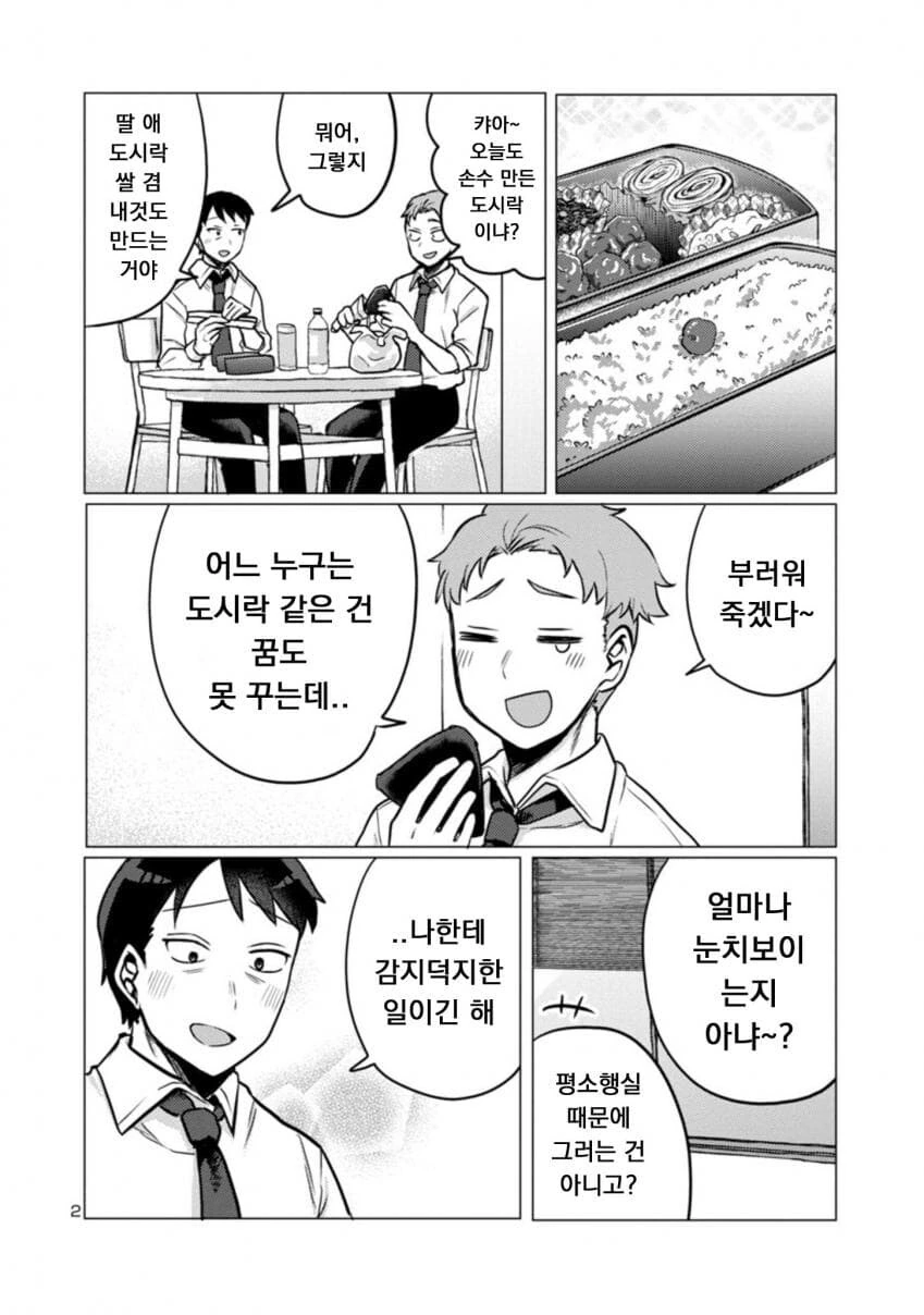 딸래미가 퇴근한 아빠 덮치려 하는.manwha - 이미지 2