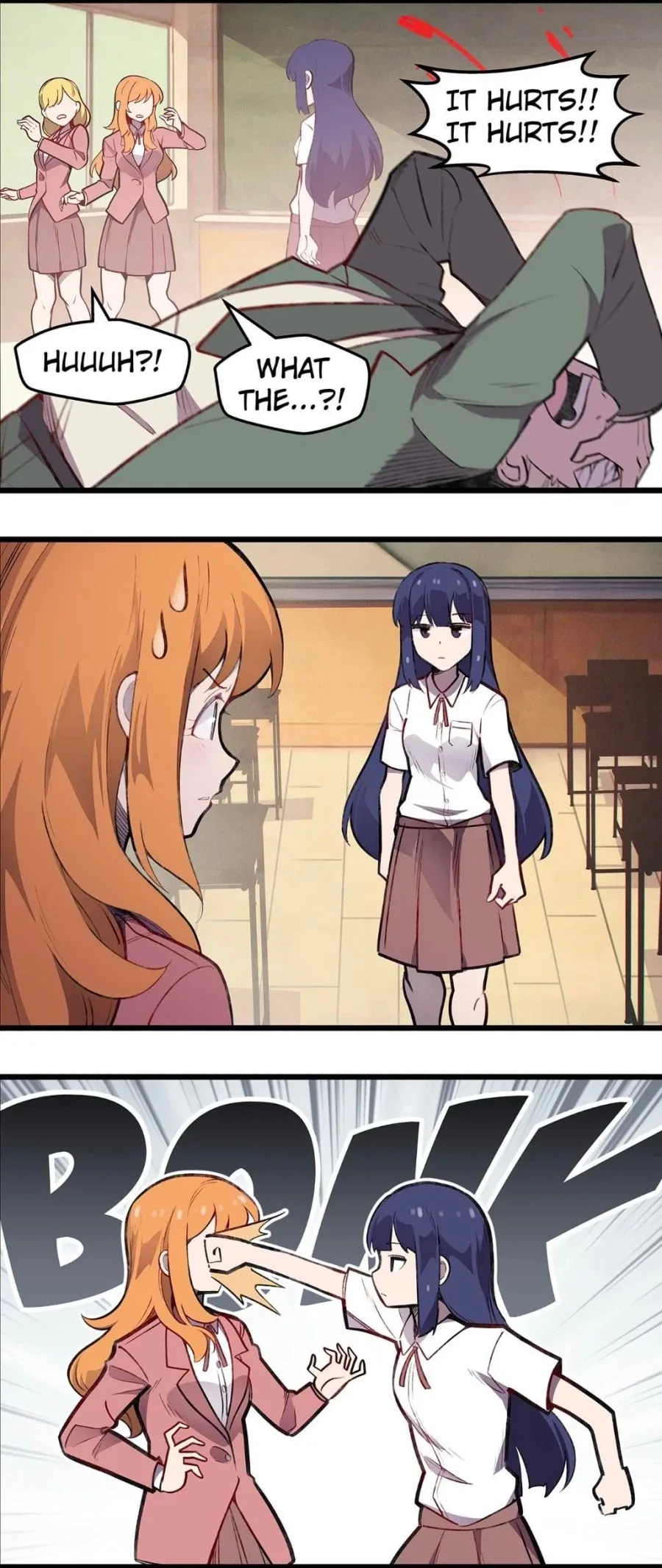 따돌림 당하는 여고생.manhwa - 이미지 4