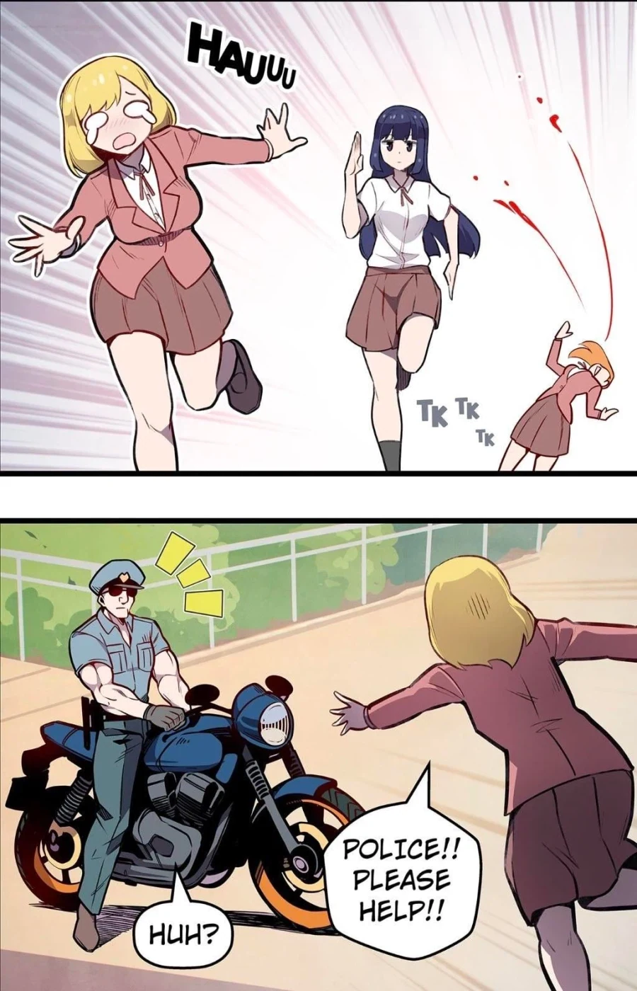 따돌림 당하는 여고생.manhwa - 이미지 5