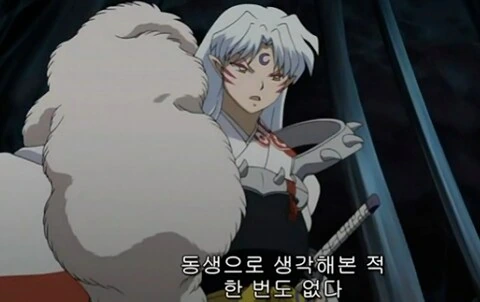 이누야샤) 너 따윌 동생으로 생각해본 적 없다!