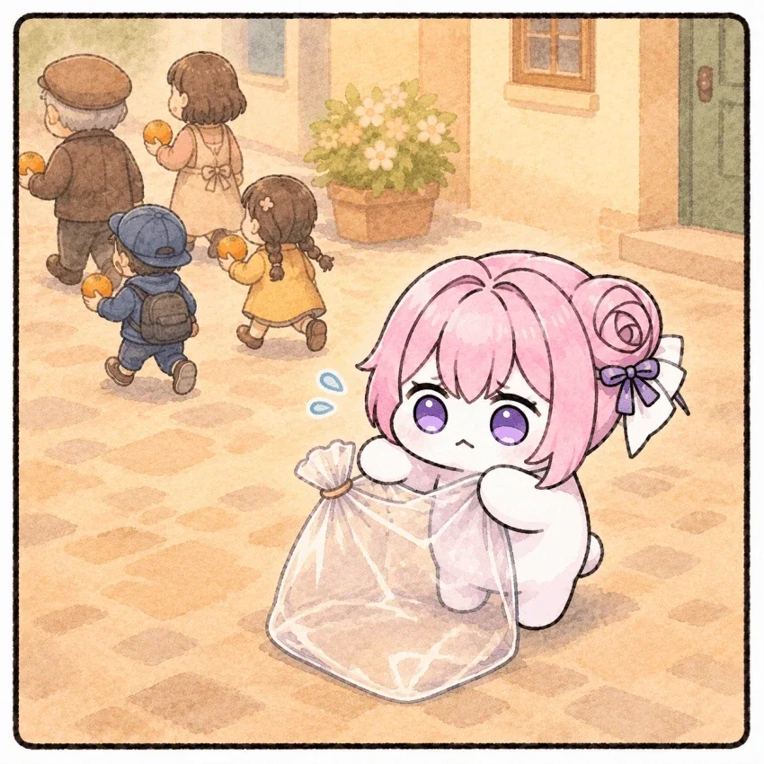 오렌지를 나눠주는 도로롱 Manhwa - 이미지 3