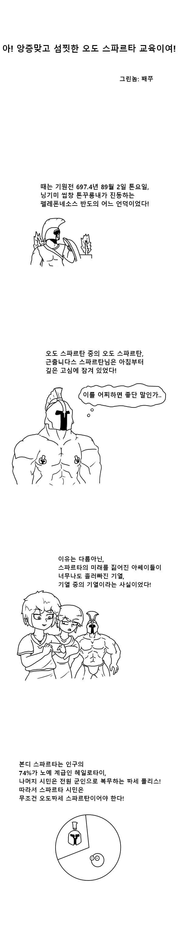 아! 앙증맞고 섬찟한 오도 스파르타 교육이여! manhwa