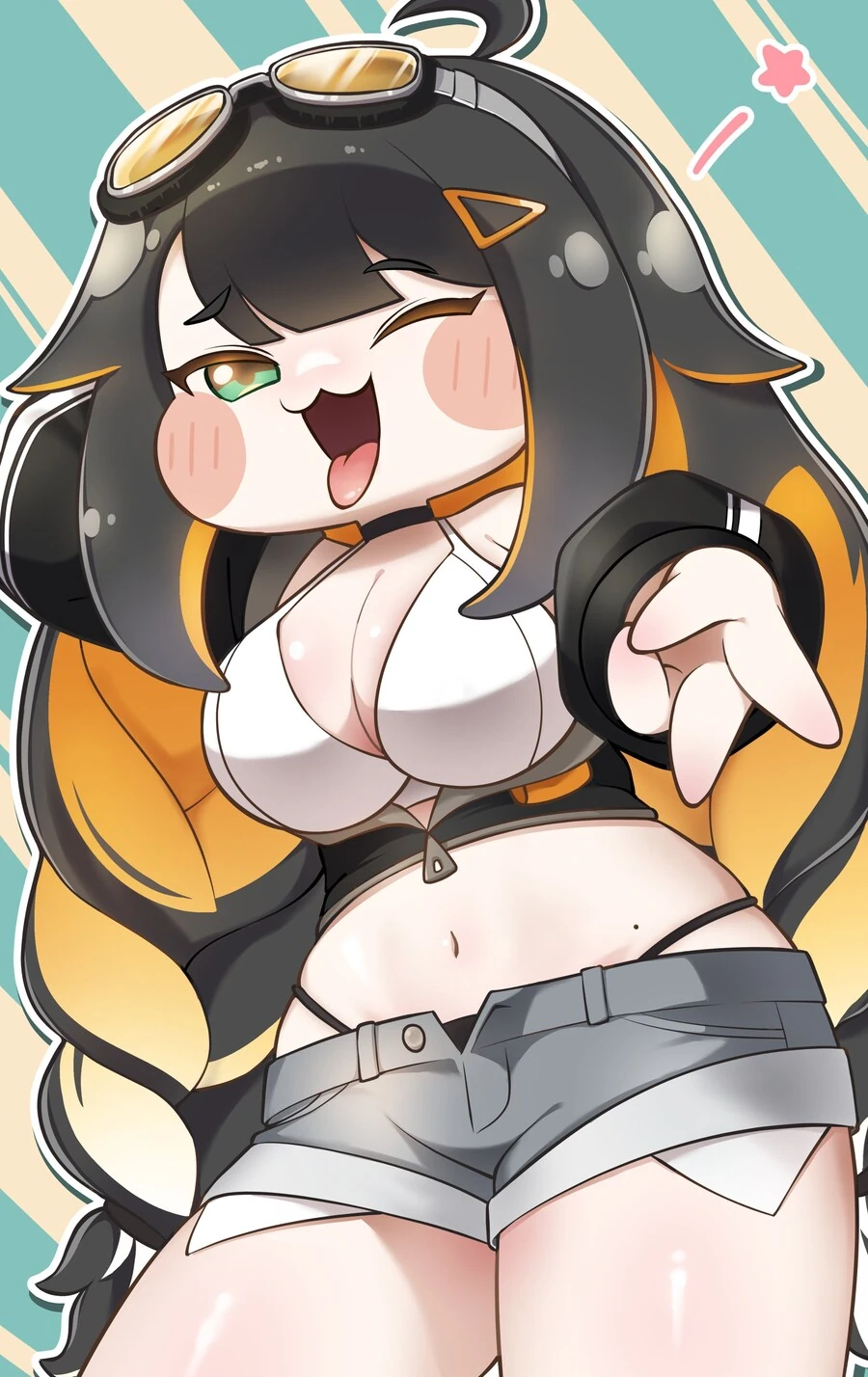(트릭컬)짤막한 몸뚱이 요오망함이 느껴지는 그림 - 이미지 11