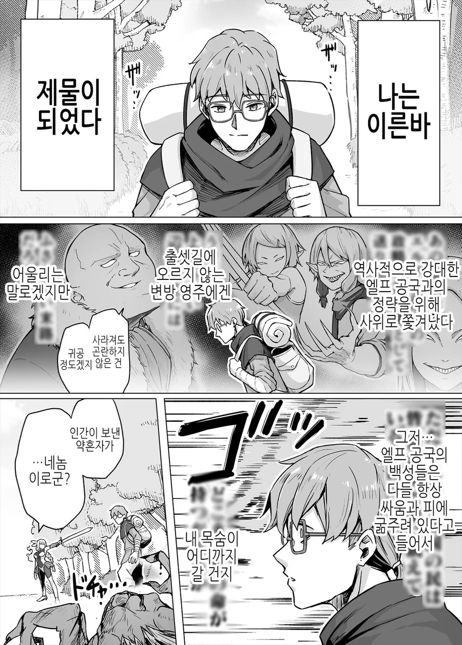 늦게까지 시집 못 간 여기사 엘프씨
