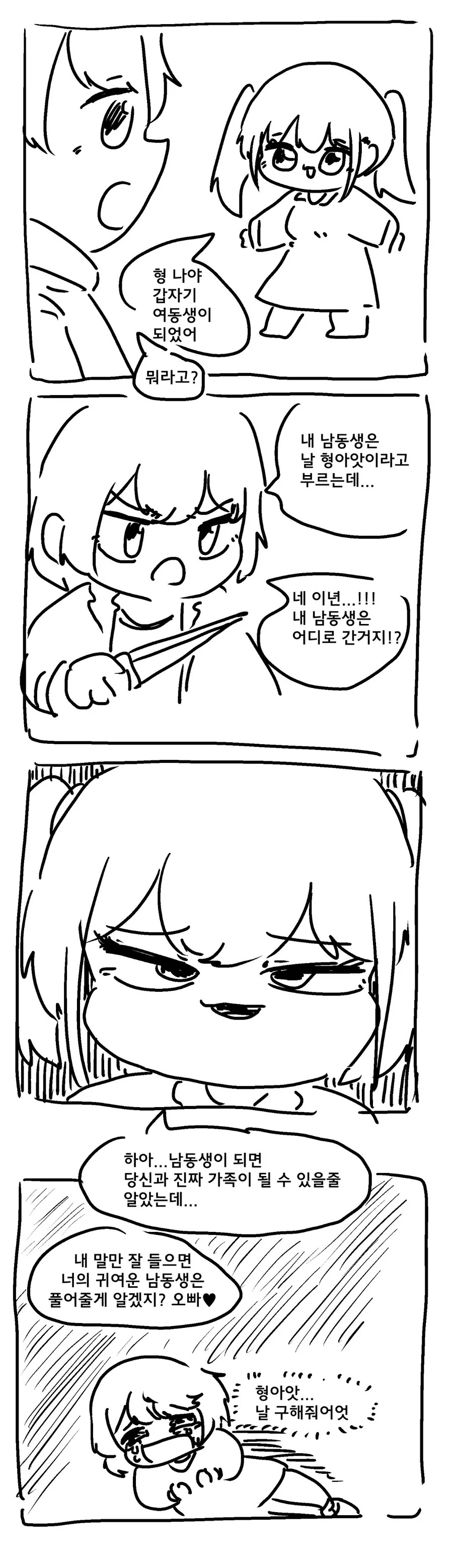 집에 들어왔더니 남동생이 TS되버린.Manga