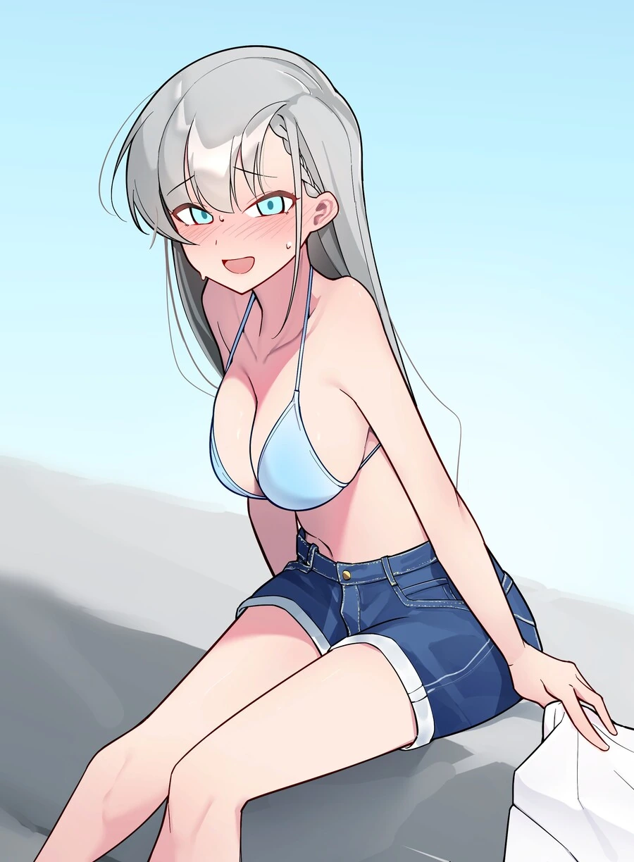 @) 수영복 하쨩
