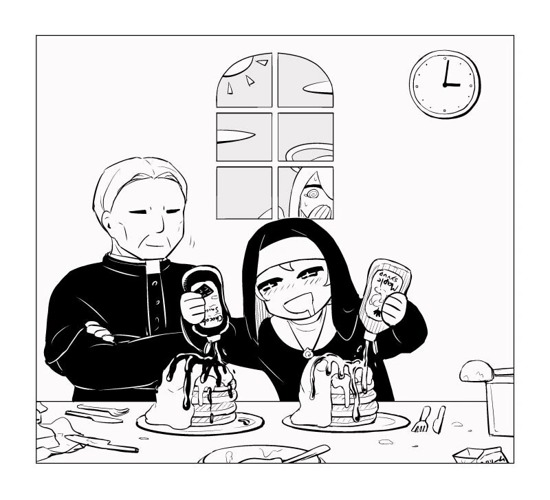 스압) 어린양이 타락하는 걸 지켜보지 못한 천사 만화 - 이미지 9