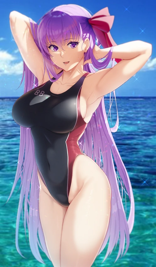 (FATE)대충 여캐들 수영복 짤이라는 내용.manga