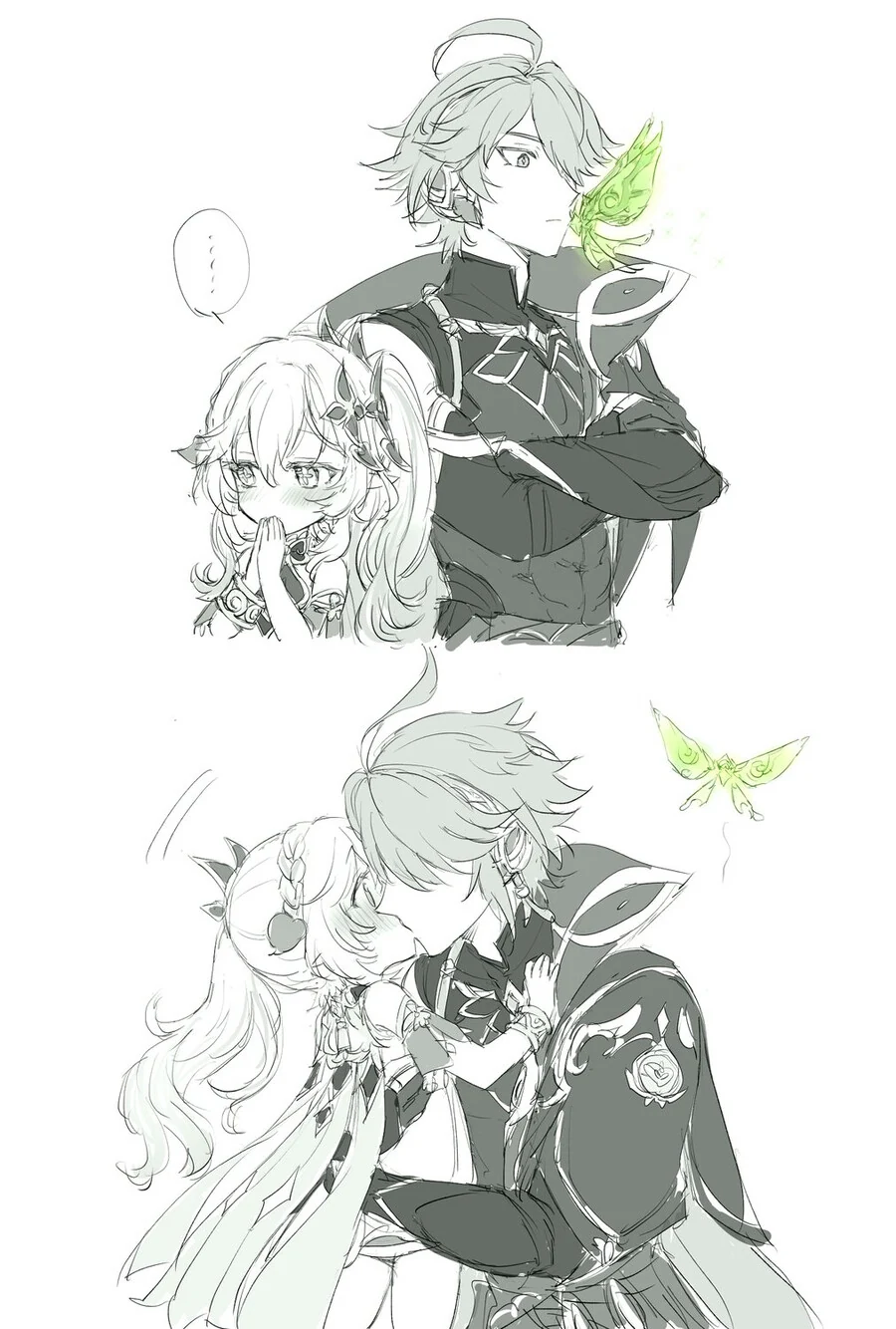 (원신) 둘중 1명은 ㅍㄷ인 만화.manga