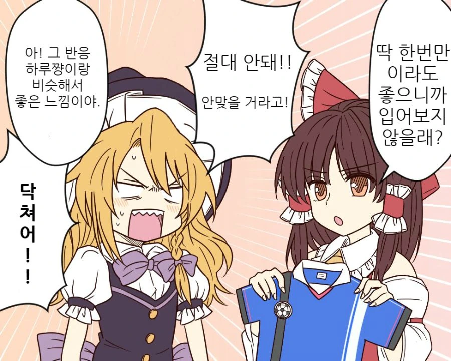 스압, 동방) 1장짜리 개그 만화 모음.mangafeat.綾乃 - 이미지 71