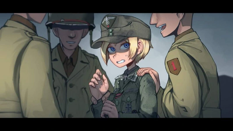 독일군이 생포되면 당하는 일.manhwa