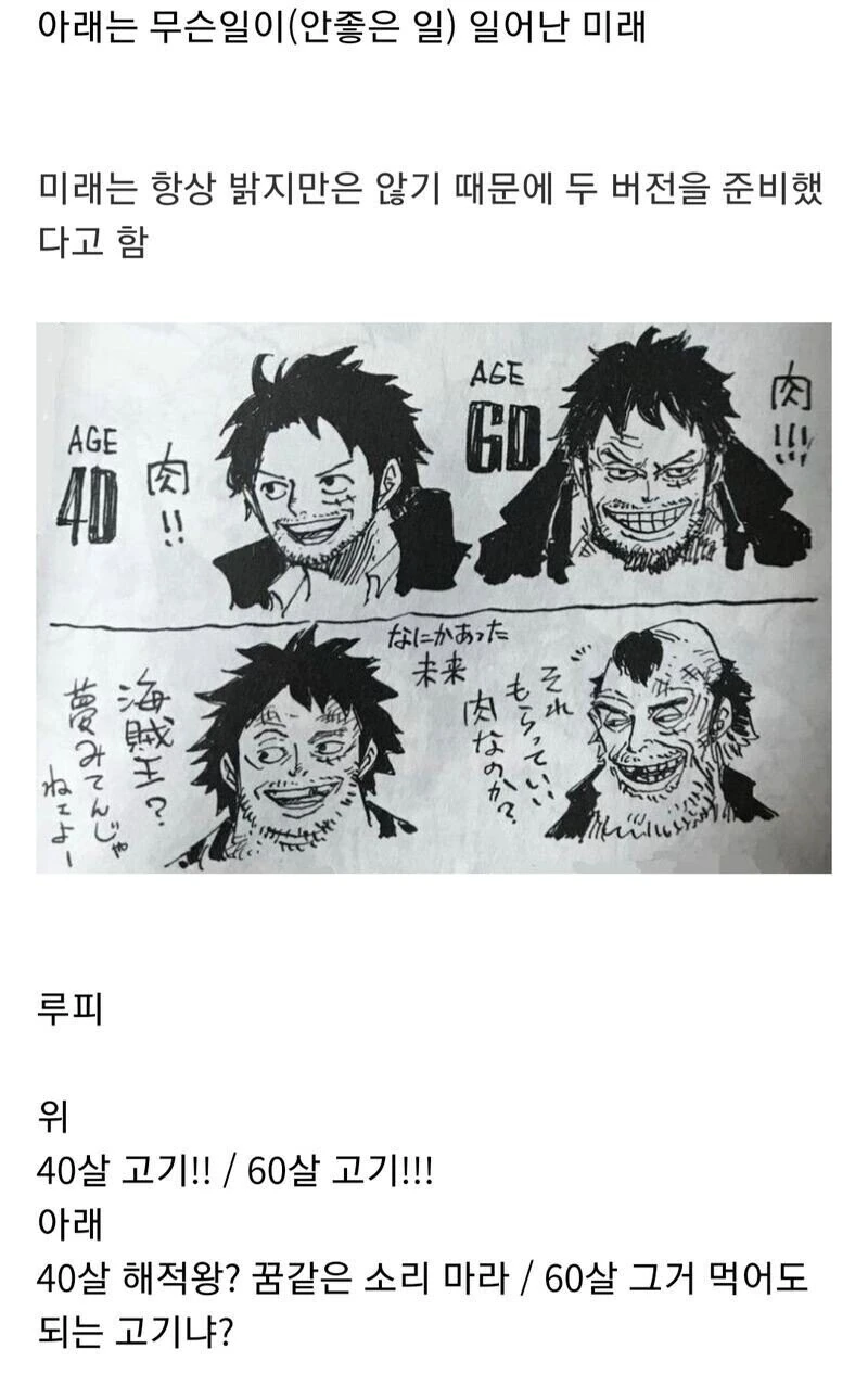 원피스) 꿈을 잃는 자는 역변한다
