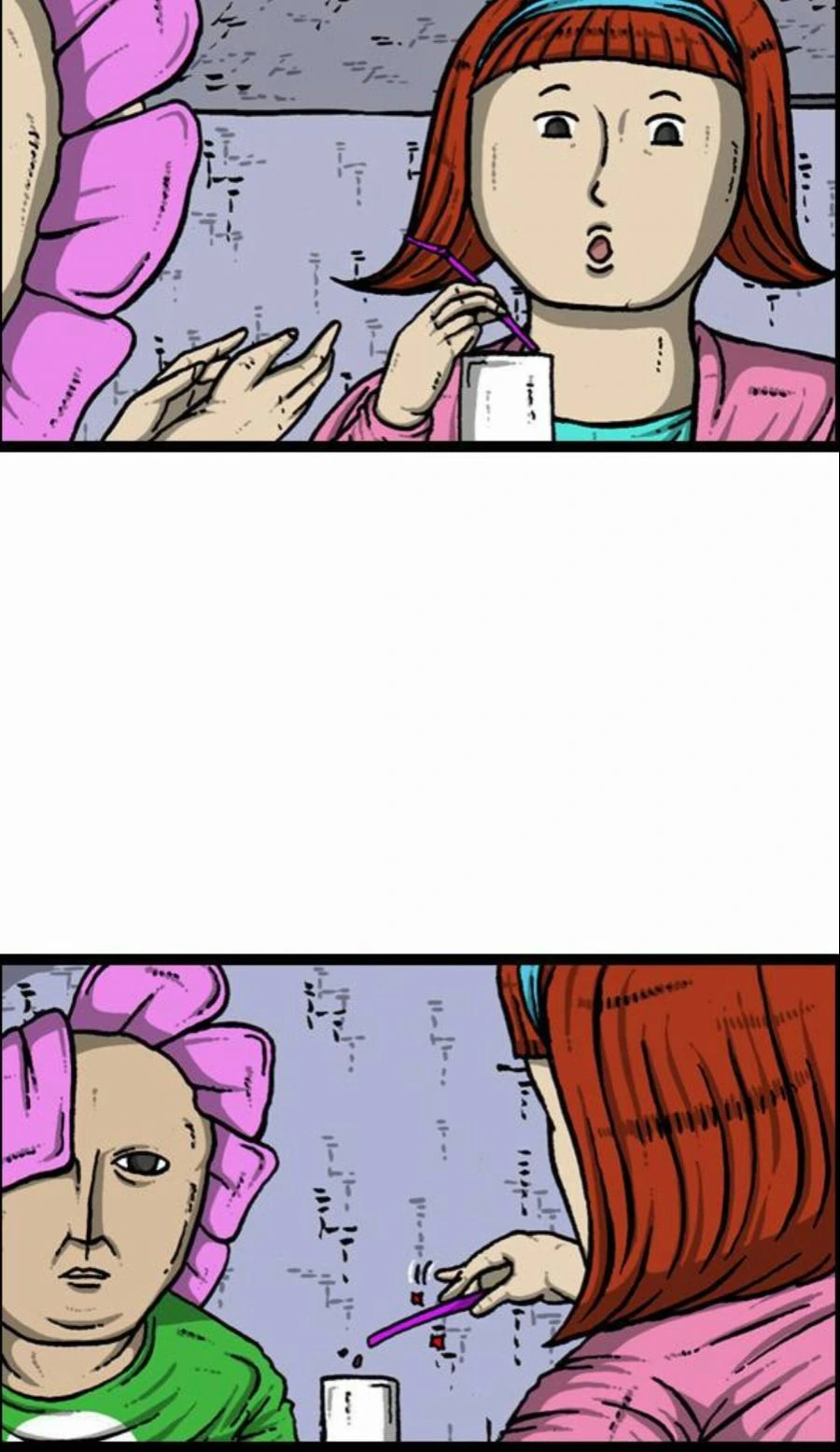 금연중에 소개팅 나가는 만화 - 이미지 4