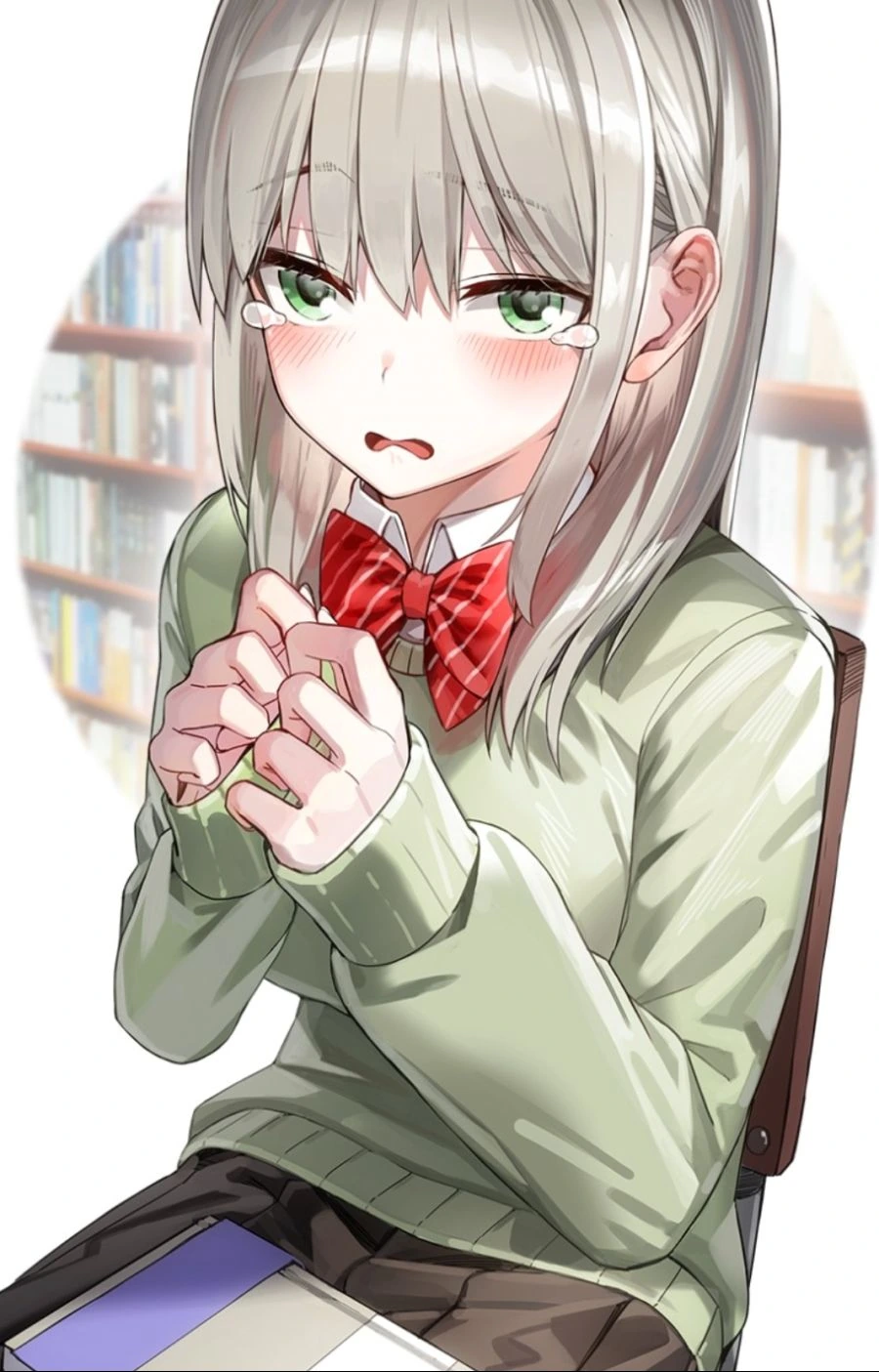 보청기 끼는 후배 남자애.manwha