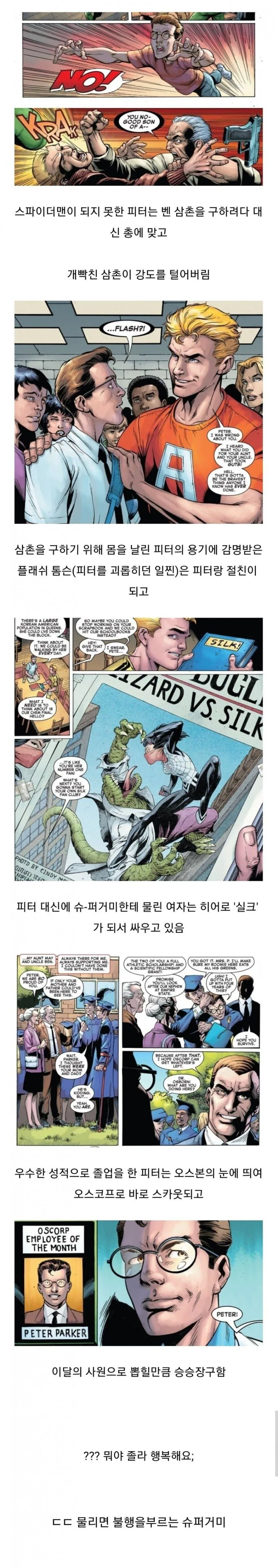 스파이더맨이 되지 못한 세계의 피터파커 - 이미지 2