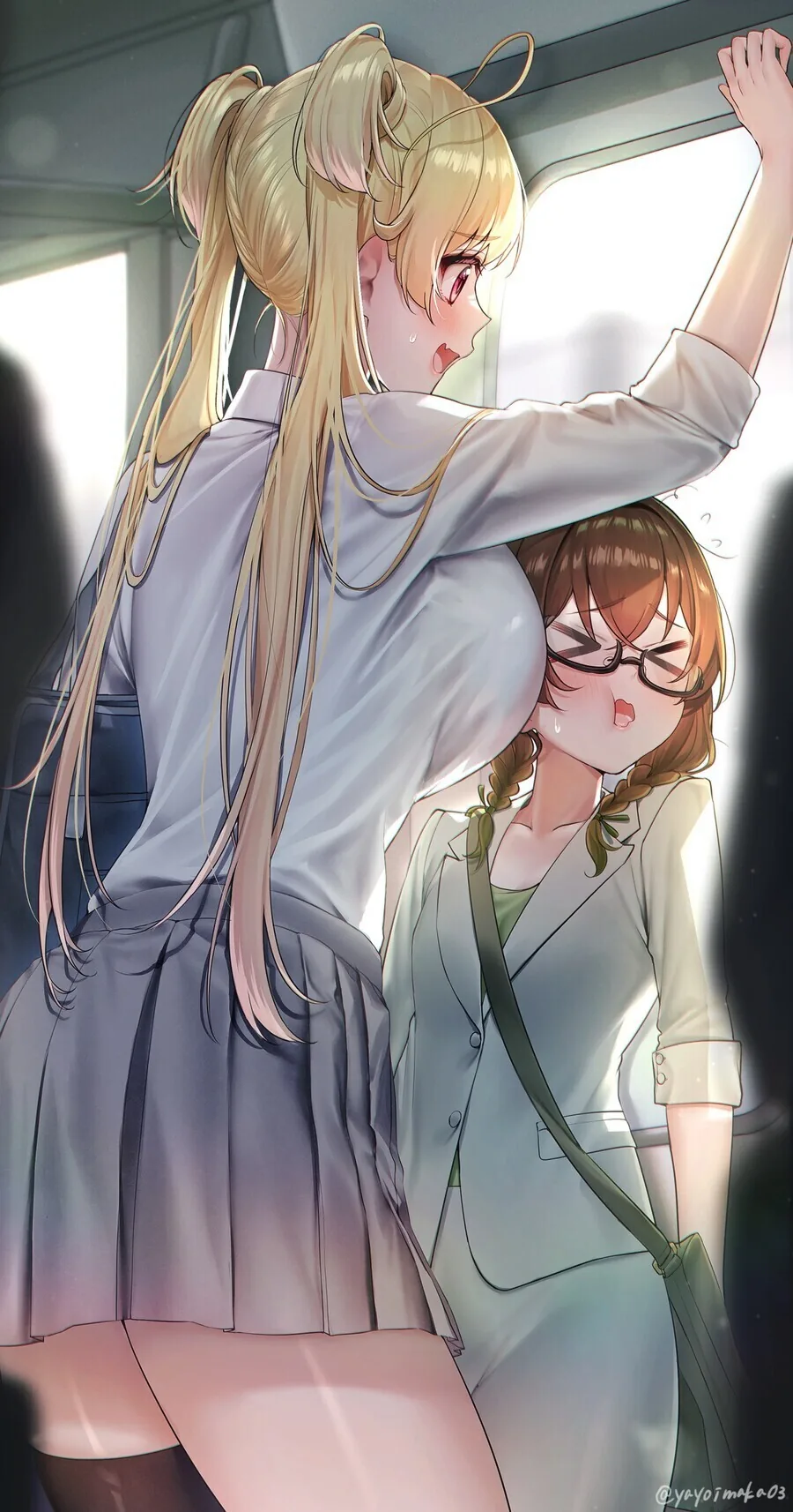 (백합)동생이 너무 커버린 언니 동생 백합.manga - 이미지 4