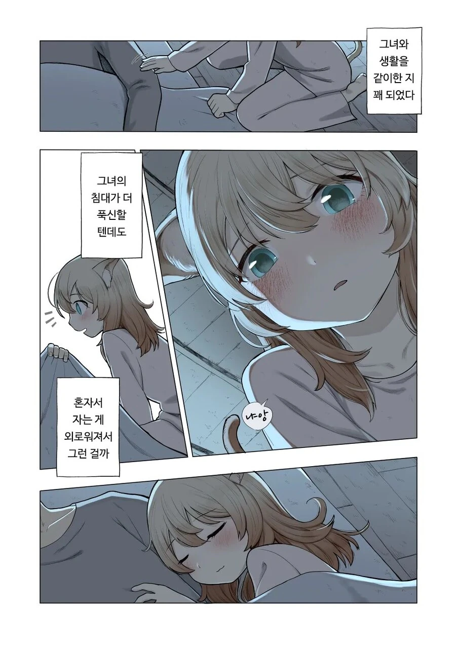 버려진 고양이 수인을 줍는 만화 - 이미지 3