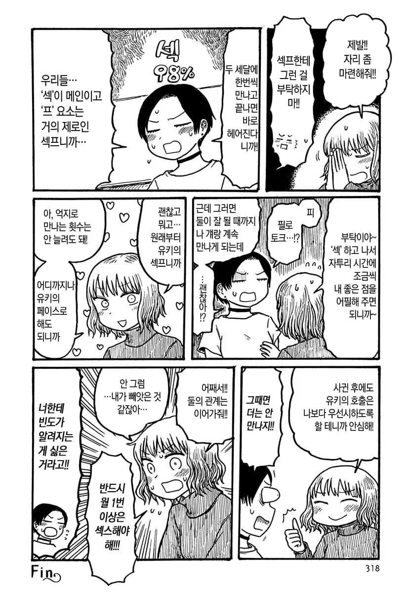 친구의 섹프한테 고백하는 manga - 이미지 4