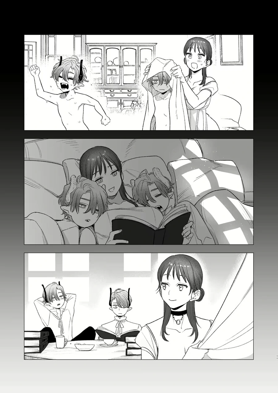 마녀가 가족같이 키운 ㄴㅇ들이 은혜를 갚는 방법.Manga - 이미지 3