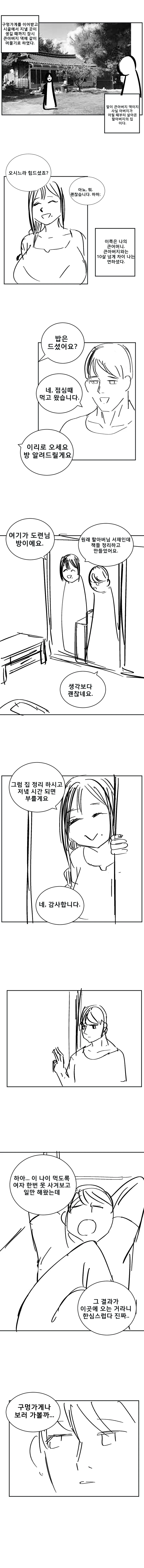여자뿐인 마을에서 구멍가게운영하는 만화 - 이미지 4