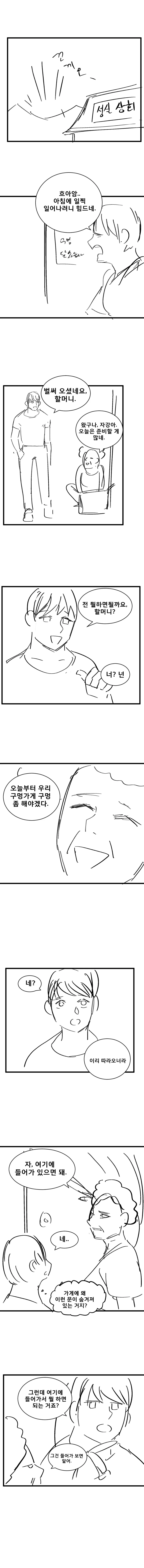 여자뿐인 마을에서 구멍가게운영하는 만화 - 이미지 10