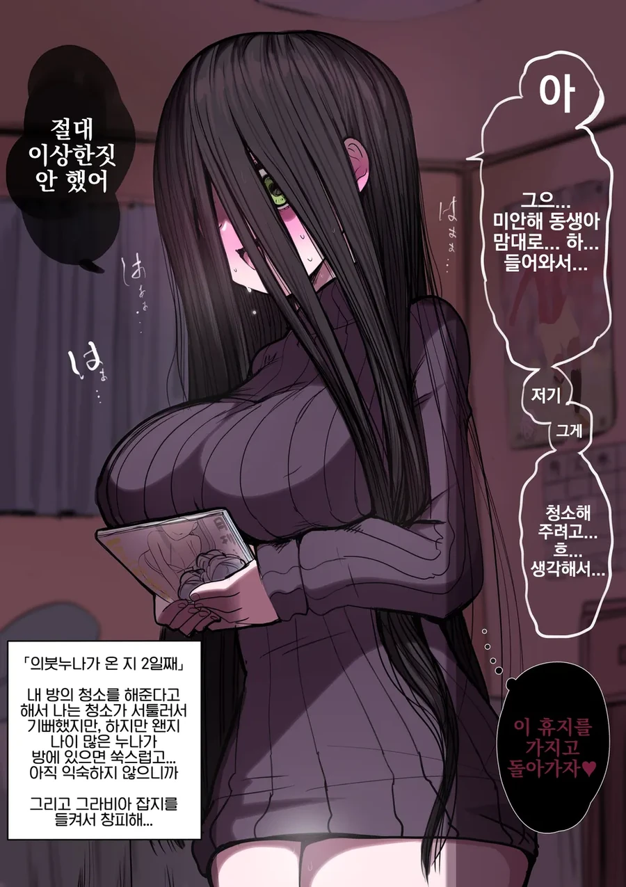 음침한 의붓누나가 생긴 만화 - 이미지 2