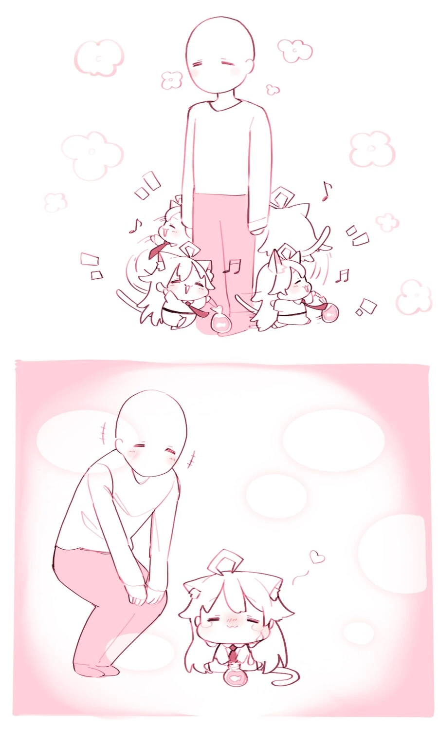 블아)블루 냥카이브! 호시노와 물고기 - 이미지 3