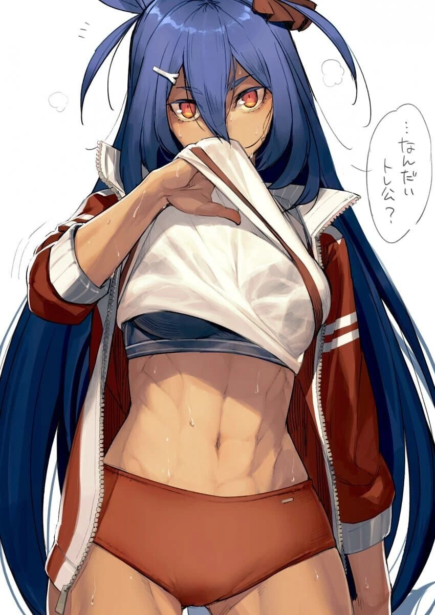 [말딸] 히시아마의 단단한 복근