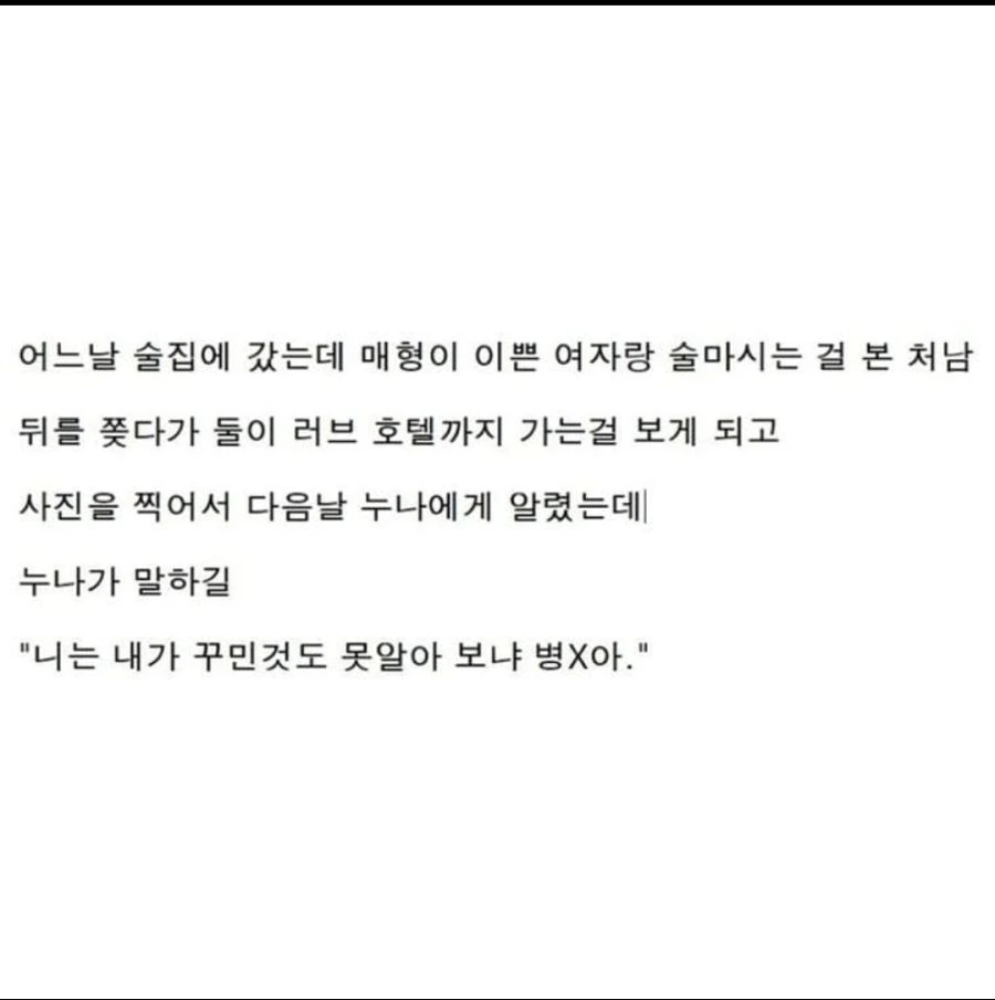 매형이 다른 여자랑 바람피는 만화 - 이미지 2