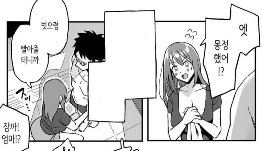 엄마에게 몽정한걸 들킨.manga