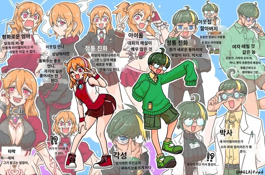 남자를 흥분 시키는 일본 만화 클리셰 모음집.manga - 이미지 3