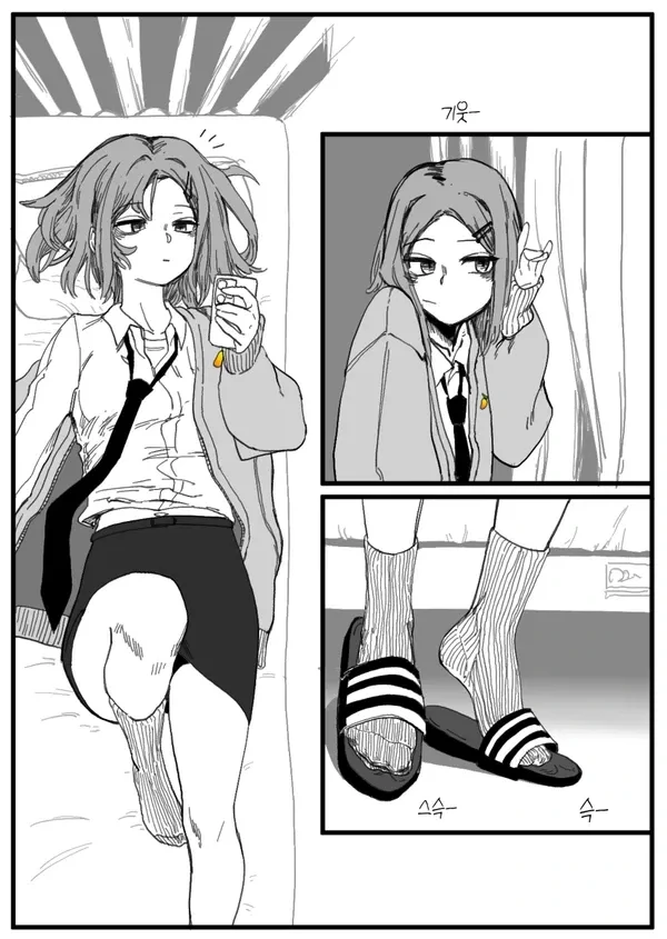 항상 보건실에 있는 여자애.manhwa - 이미지 5