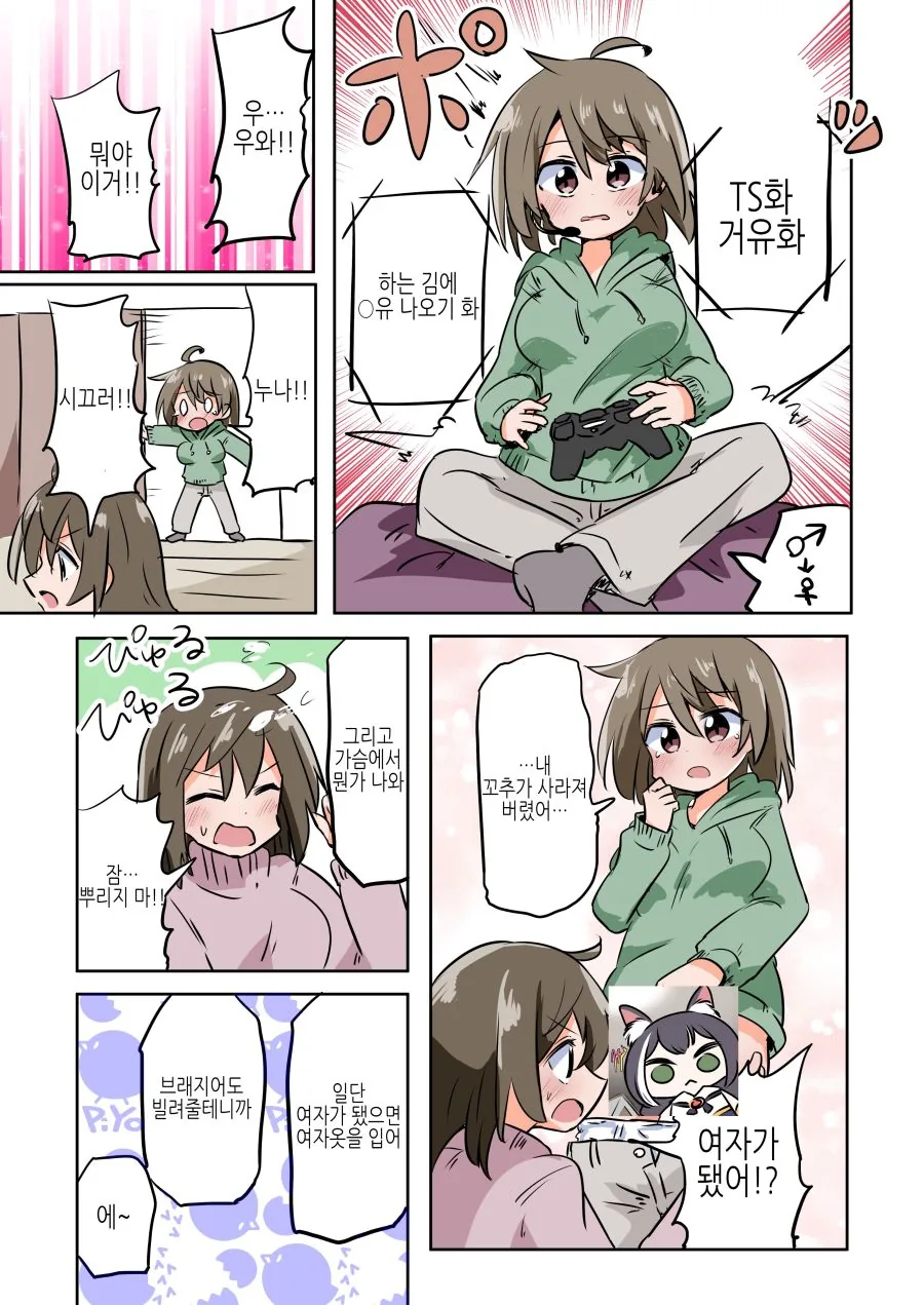 TS) 겜 못하는 잼민이가 벌칙받는 Manhwa - 이미지 2