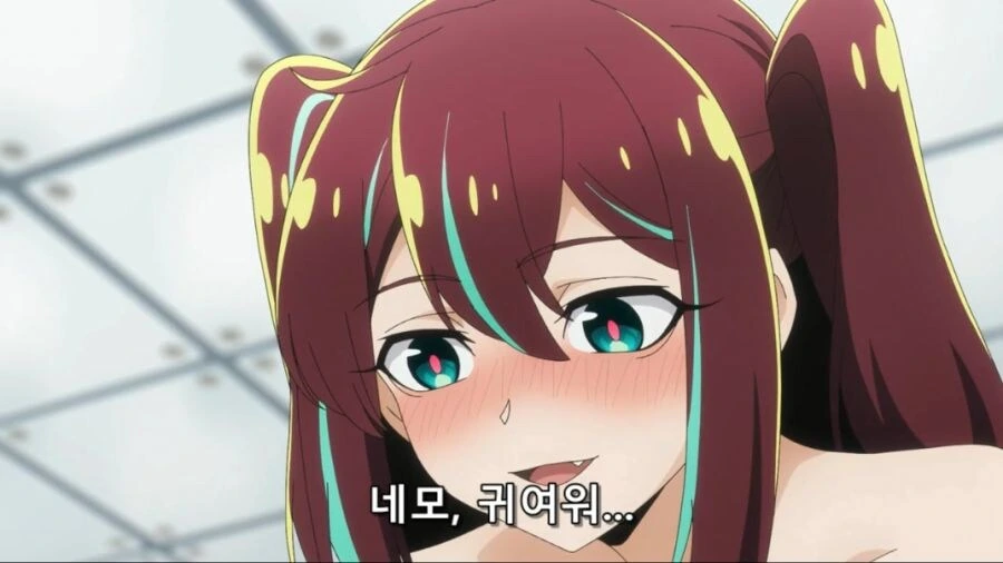 [마법소녀를동경해서]주인공도 흥분한 모습