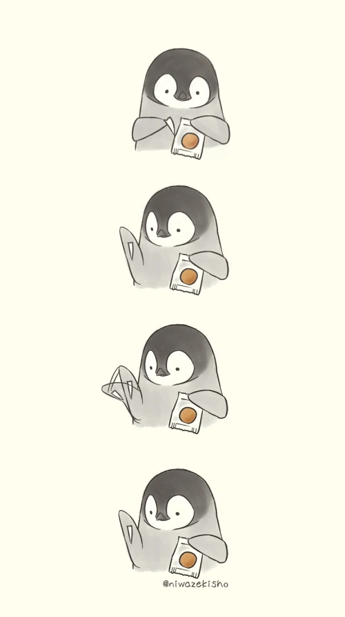 귀여운 펭귄 만화