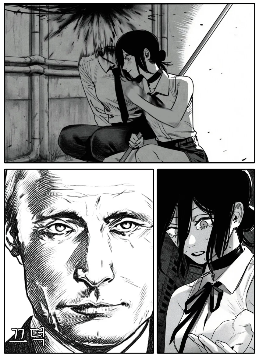 체인소맨) (ㅅㅍ) 감동적인... 레제편 해피엔딩.manhwa - 이미지 3