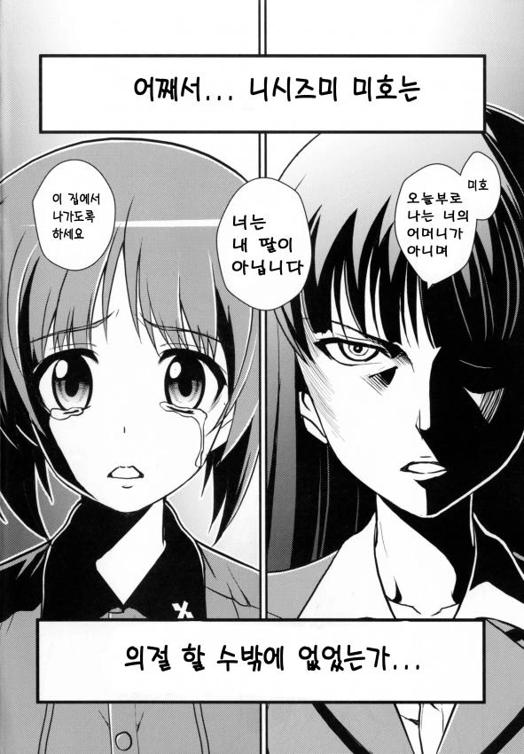 걸즈판처 _ 니시즈미 시호의 전차도 만화 01 - 이미지 3