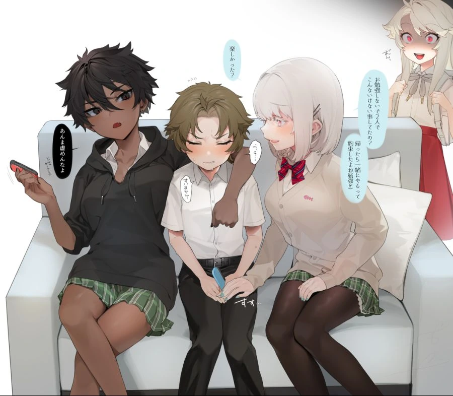 ㄱㅇ 여고생이 타피오카 챌린지 하는 만화.manga - 이미지 7