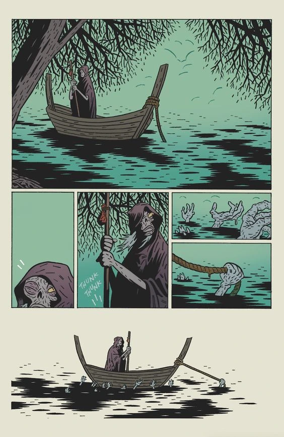 물귀신이 나온다는 호수 만화.manga