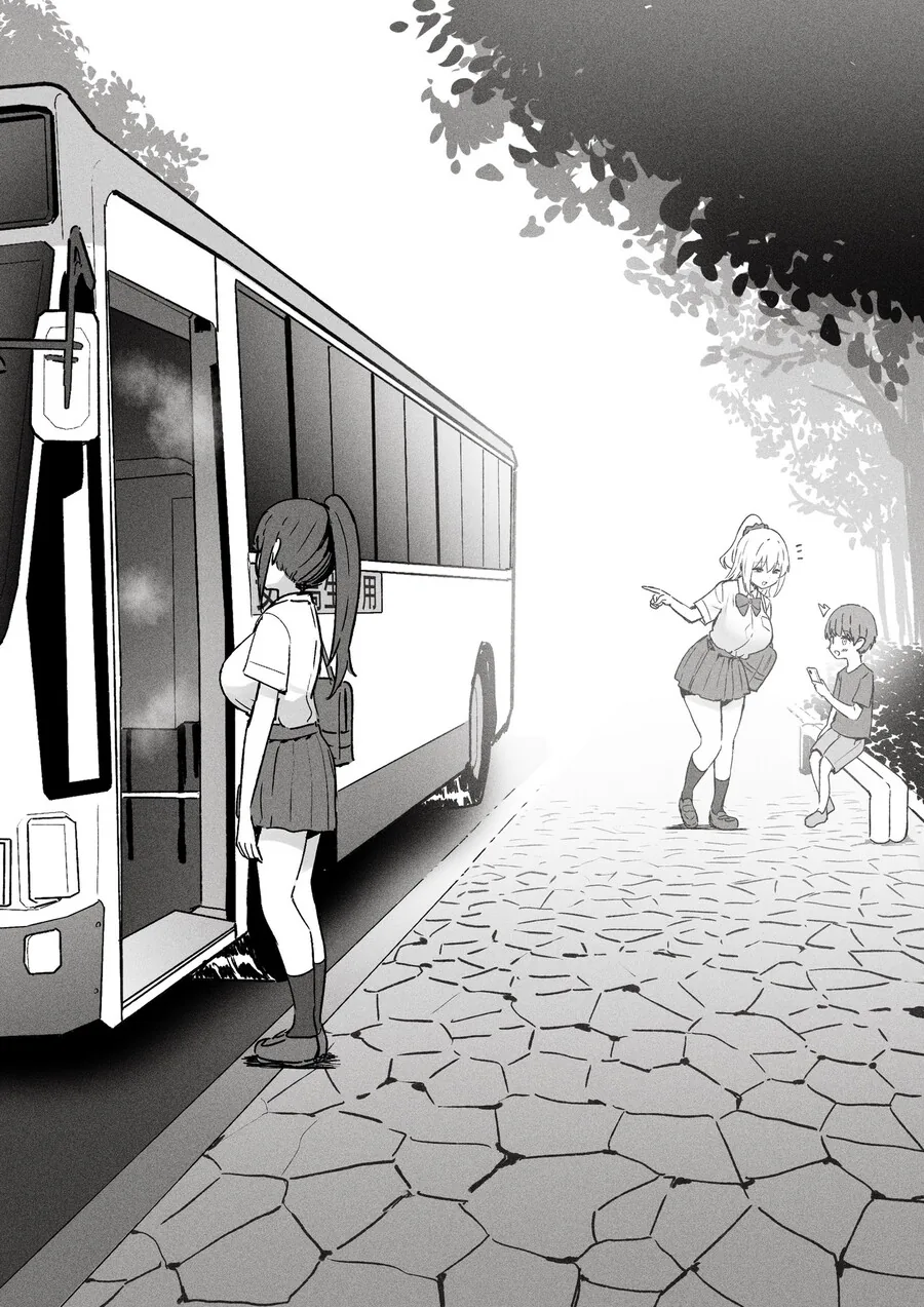 전용 버스에 초등생을 공짜로 태워주는 착한 여고생.Manga - 이미지 2