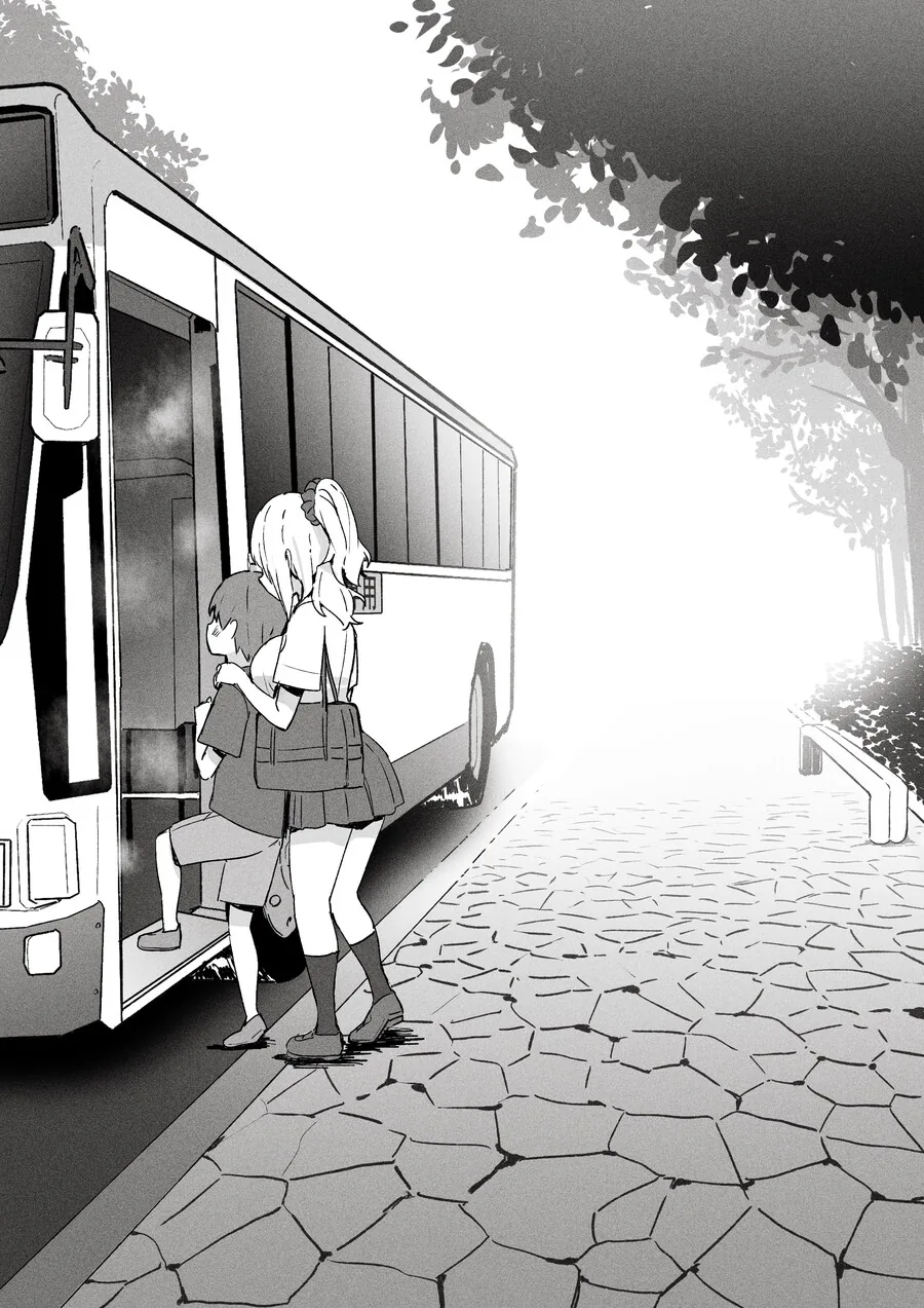 전용 버스에 초등생을 공짜로 태워주는 착한 여고생.Manga - 이미지 4