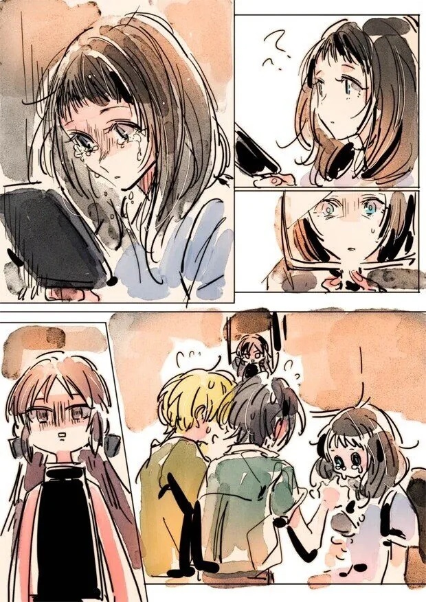 [@] 앞머리 다듬는 후미카.manhwa - 이미지 4
