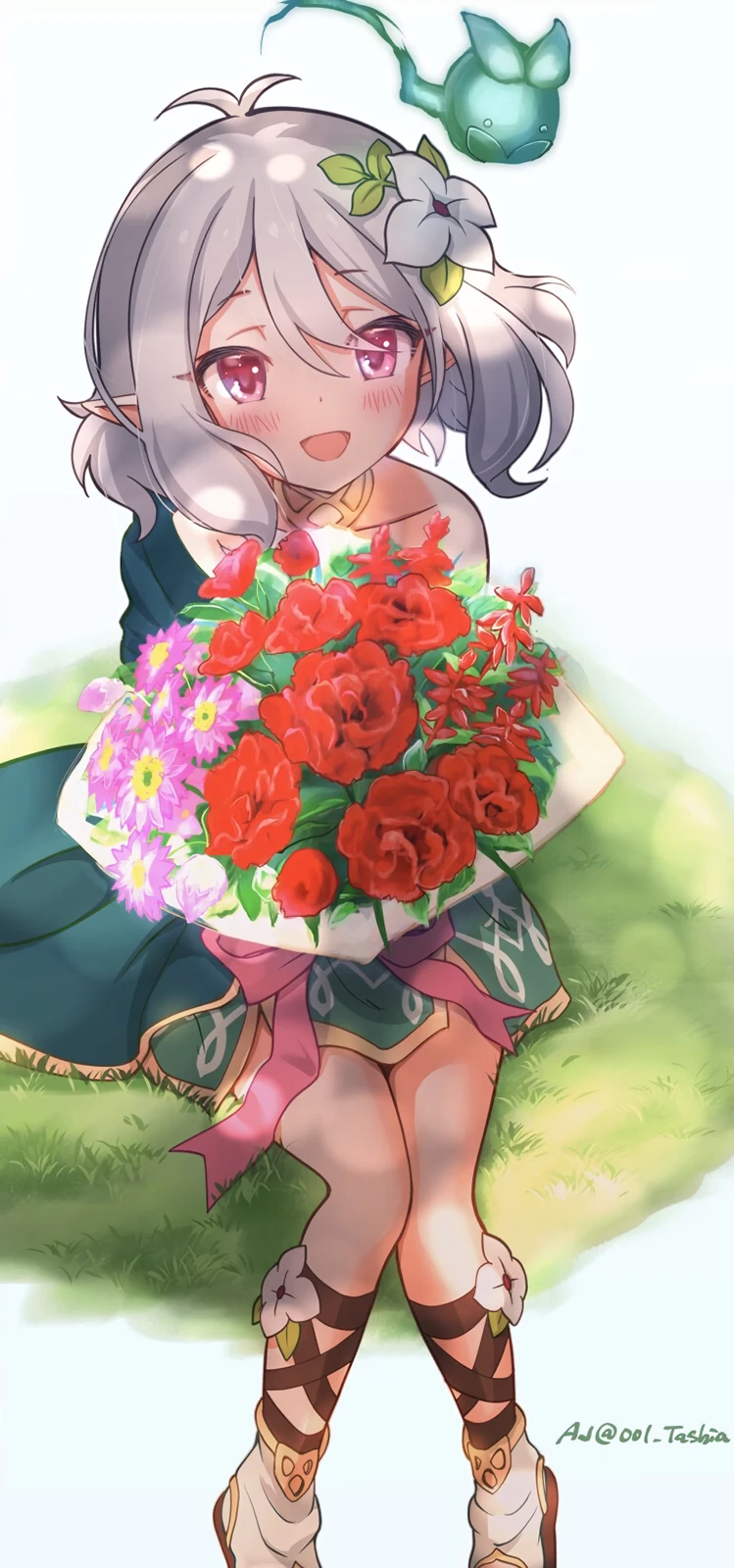 (프리코네) 생일 선물 받는 콧코로.manga - 이미지 2