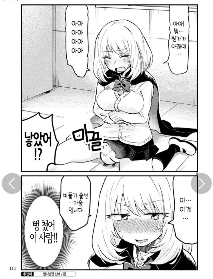 출산 마술 보여주는 선배 만화 - 이미지 2